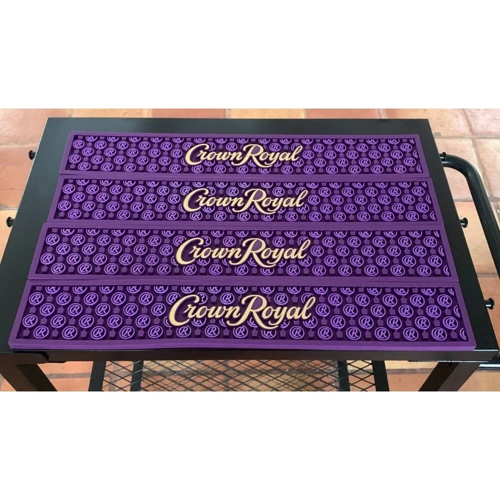 Crown Royal Canadian Whiskey 1 Bar Mat Rail Runner Bartender Mat 21